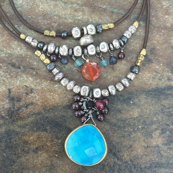 “Compendium Necklace”. New with tags and box from Sundance. - Picture 2 of 6